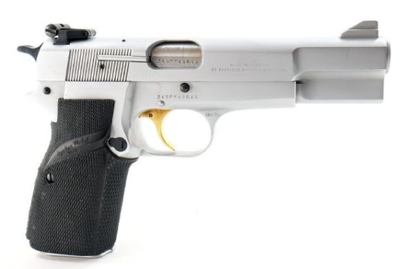 BROWNING HI-POWER NICKEL for sale