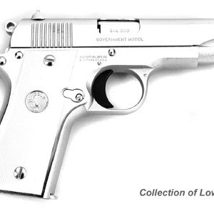 COLT .380 GOVERNMENT MODEL SERIES 80 NICKEL FINISH for sale