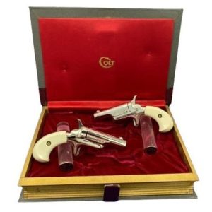 COLT BOOKCASE DERRINGER PAIR for sale