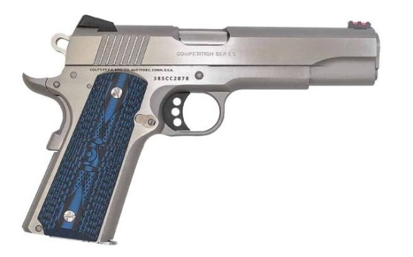 COLT COMPETITION PISTOL STAINLESS STEEL for sale