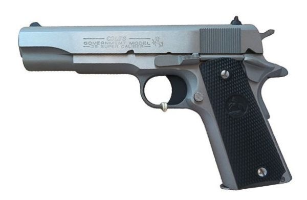 COLT GOVERNMENT MODEL O .38 SUPER STAINLESS for sale