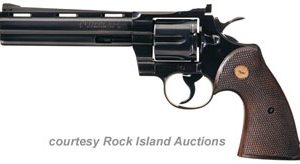 COLT PYTHON BLUE OR ROYAL BLUE FINISH (MFG. 1955-1969) for sale