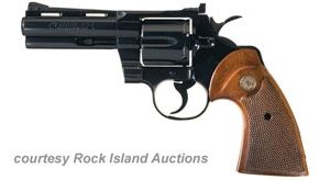 COLT PYTHON BLUE OR ROYAL BLUE FINISH (MFG. 1955-1969) for sale