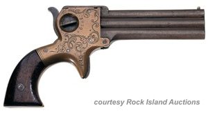 FIRST MODEL THREE-BARREL DERRINGER for sale