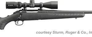 RUGER AMERICAN RIFLE WITH VORTEX CROSSFIRE II RIFLESCOPE for sale