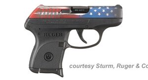 RUGER LCP WITH AMERICAN FLAG for sale