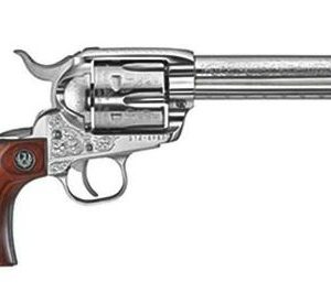 RUGER NEW VAQUERO STAINLESS STEEL ENGRAVED for sale