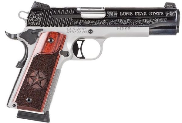 SIG SAUER 1911 ENGRAVED TEXAS for sale